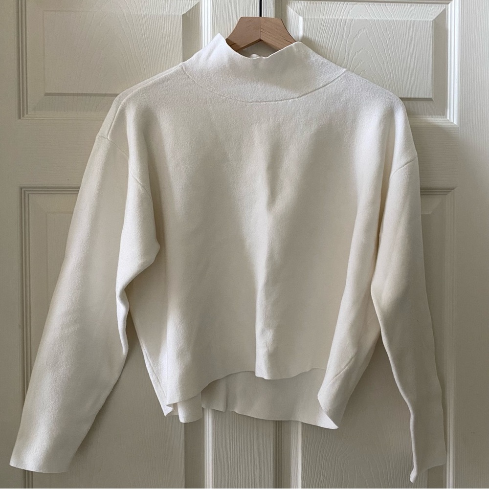 Anthropologie Maeve The Carys Mock-Neck Sweater